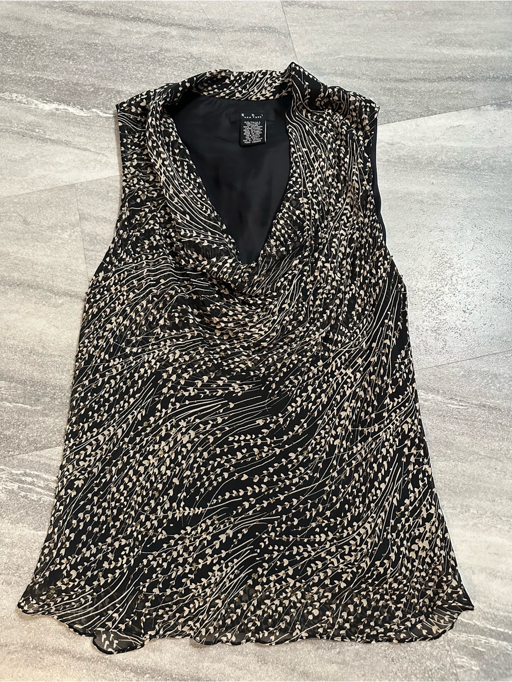 VNTG ECI New York Silk Blouse L
